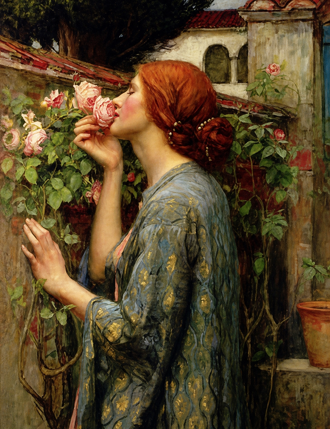 The Soul of the Rose Wall Art Print - unframed