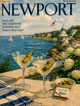 Newport Yacht Club Coastal Wall Art Print