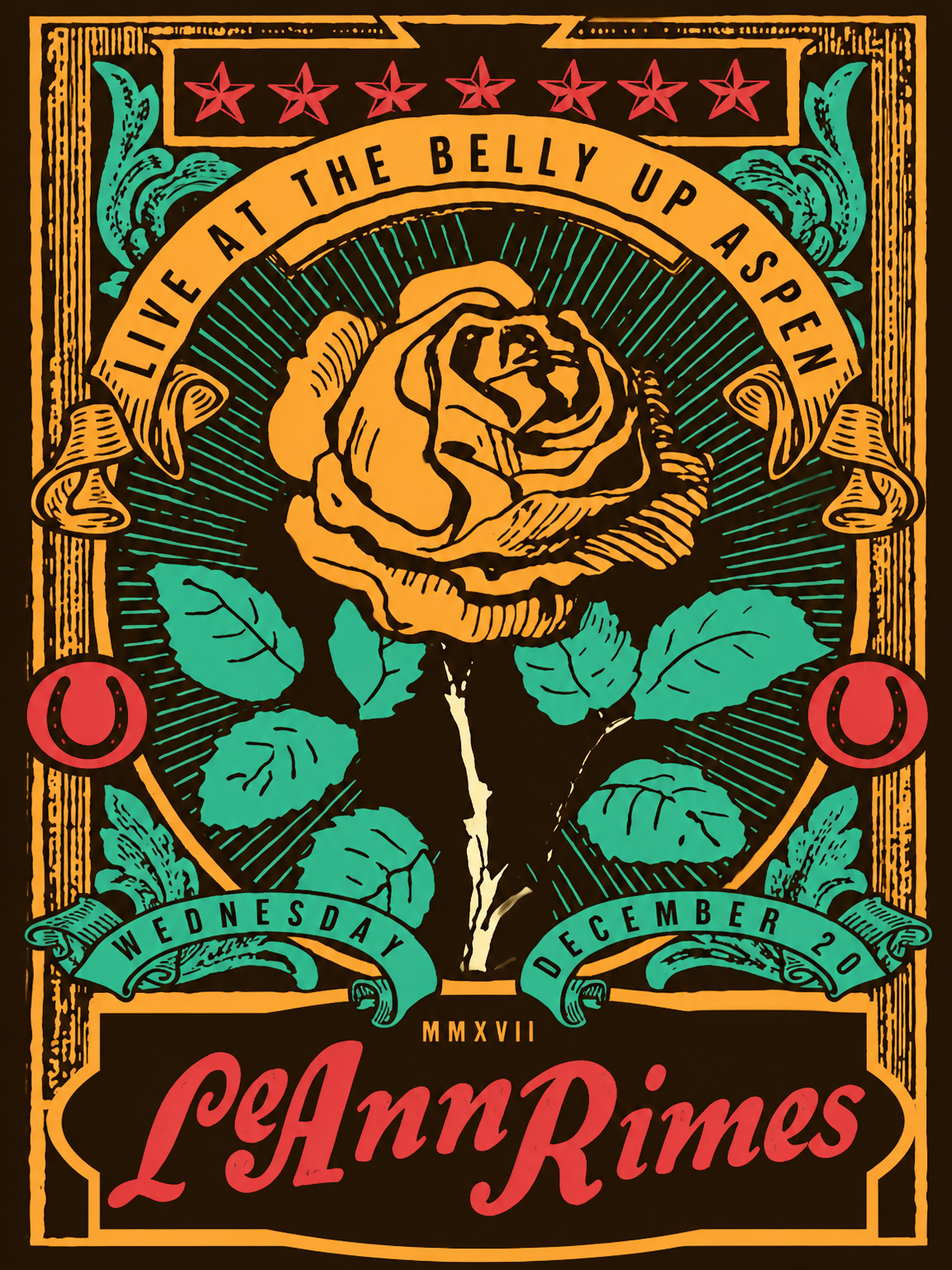 LeAnn Rimes Vintage Concert Wall Art Print - unframed