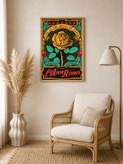 LeAnn Rimes Vintage Concert Wall Art Print - wood framed poster
