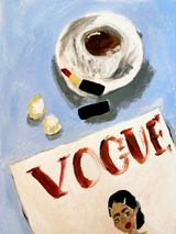 Vogue Coffee Table Fashion Wall Art Print