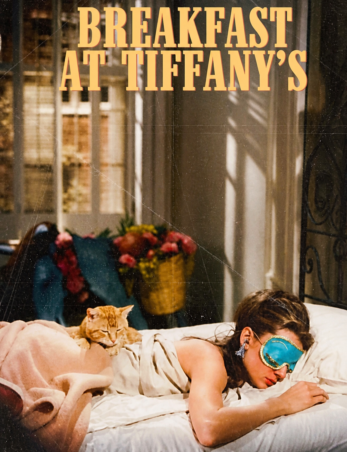 Breakfast at Tiffany's Movie Poster Wall Art Print - unframed