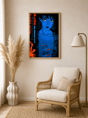 Perfect Blue Anime Wall Art Print Poster - wood framed poster