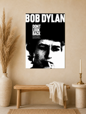 Bob Dylan Dont Look Back Poster Wall Art Print - unframed mockup