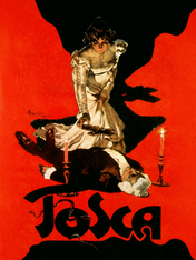 Vintage Tosca Opera Poster Wall Art Print - unframed
