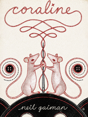 Coraline Inspired Mice Illustration Wall Art Print - unframed