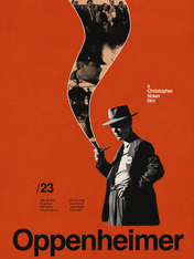 Oppenheimer Minimalist Movie Wall Art Print - unframed
