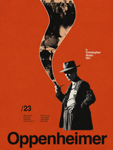 Oppenheimer Minimalist Movie Wall Art Print