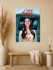 Lust for Life Lana Del Rey Wall Art Print - unframed mockup