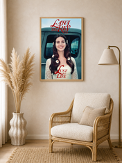 Lust for Life Lana Del Rey Wall Art Print - wood framed poster