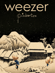 Weezer Pinkerton Snowy Village Wall Art Print - unframed