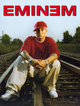 Eminem Railroad Portrait Wall Art Print