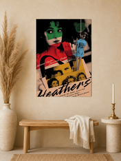 Heathers Retro Movie Poster Wall Art Print - unframed mockup
