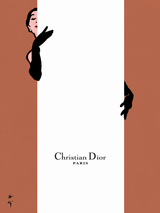 Christian Dior Paris Fashion Wall Art Print