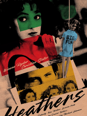 Heathers Retro Movie Poster Wall Art Print - unframed