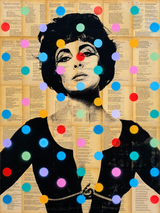 Pop Art Woman Portrait Wall Art Print