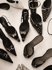 Designer Heels Fashion Wall Art Print - unframed