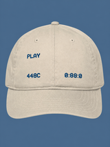 Minimalist Beige Baseball Cap Wall Art Print