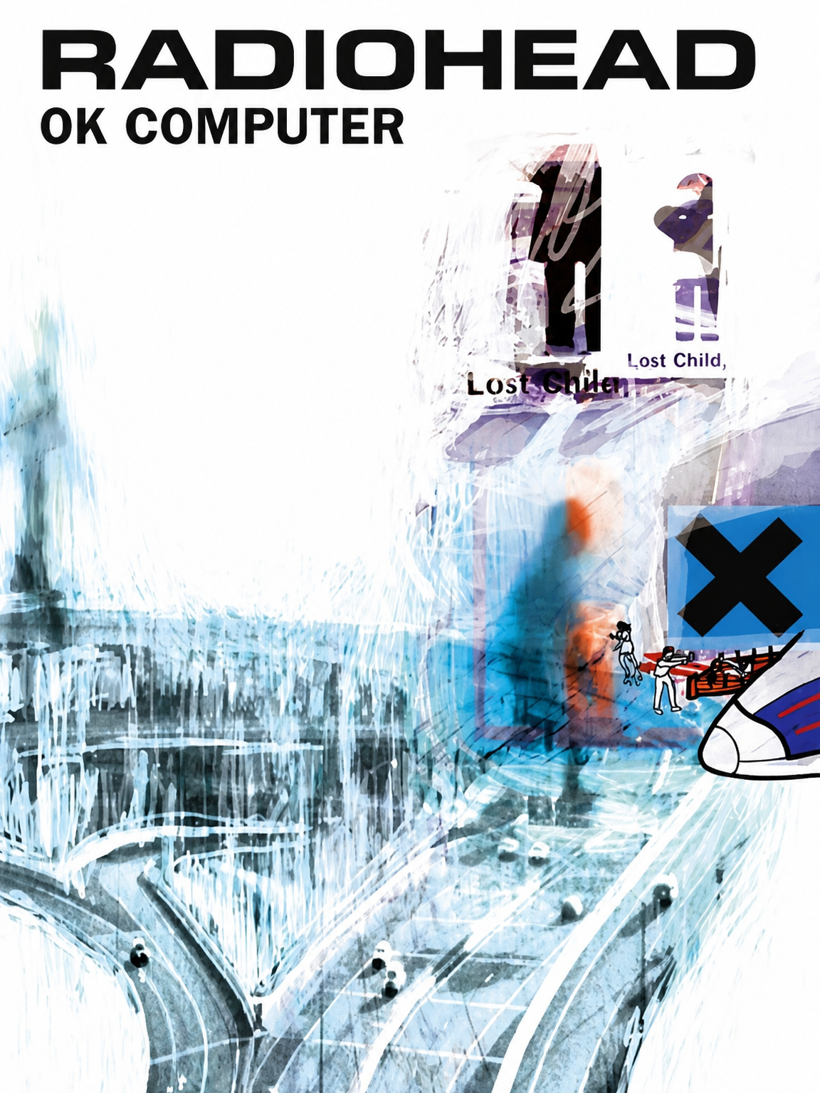 Radiohead 『OK Computer』UK製オリジナルポスター Radiohead OK Computer Wall Art Print Poster – Muse Elegance