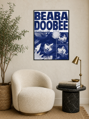 Beabadoobee How To Be A Man Wall Art Print - black framed