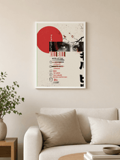 Kill Bill Death List Five Wall Art Print - white framed