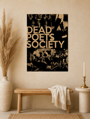 Dead Poets Society Vintage Wall Art Print - unframed mockup