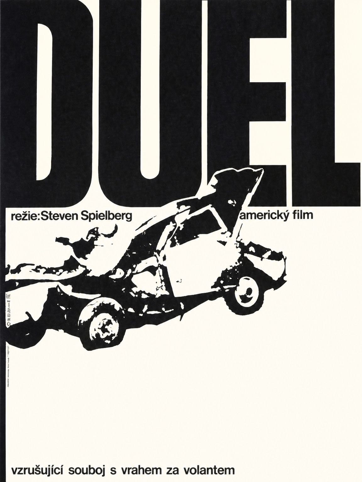 Duel Movie Poster Wall Art Print - unframed