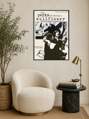 The Perks of Being a Wallflower Wall Art Print - black framed