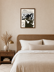 The Perks of Being a Wallflower Wall Art Print - dark wood framed