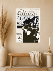 The Perks of Being a Wallflower Wall Art Print - unframed mockup