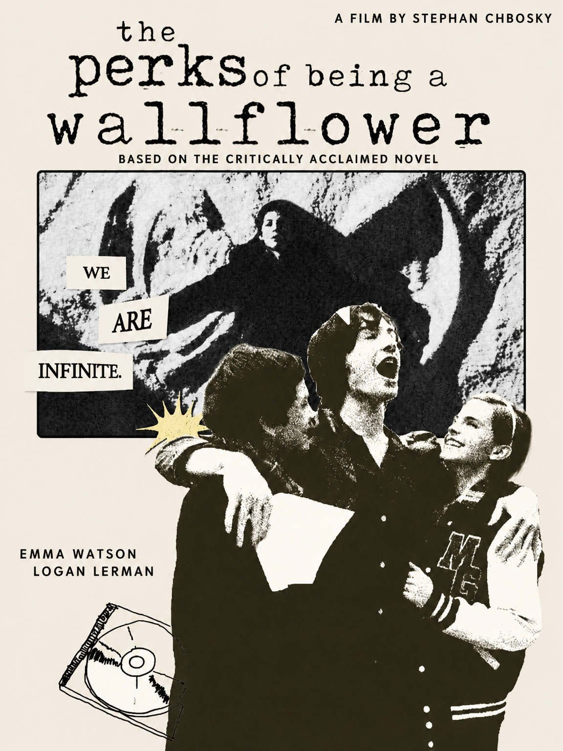 The Perks of Being a Wallflower Wall Art Print - unframed