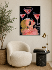 Wall Art Print - black framed