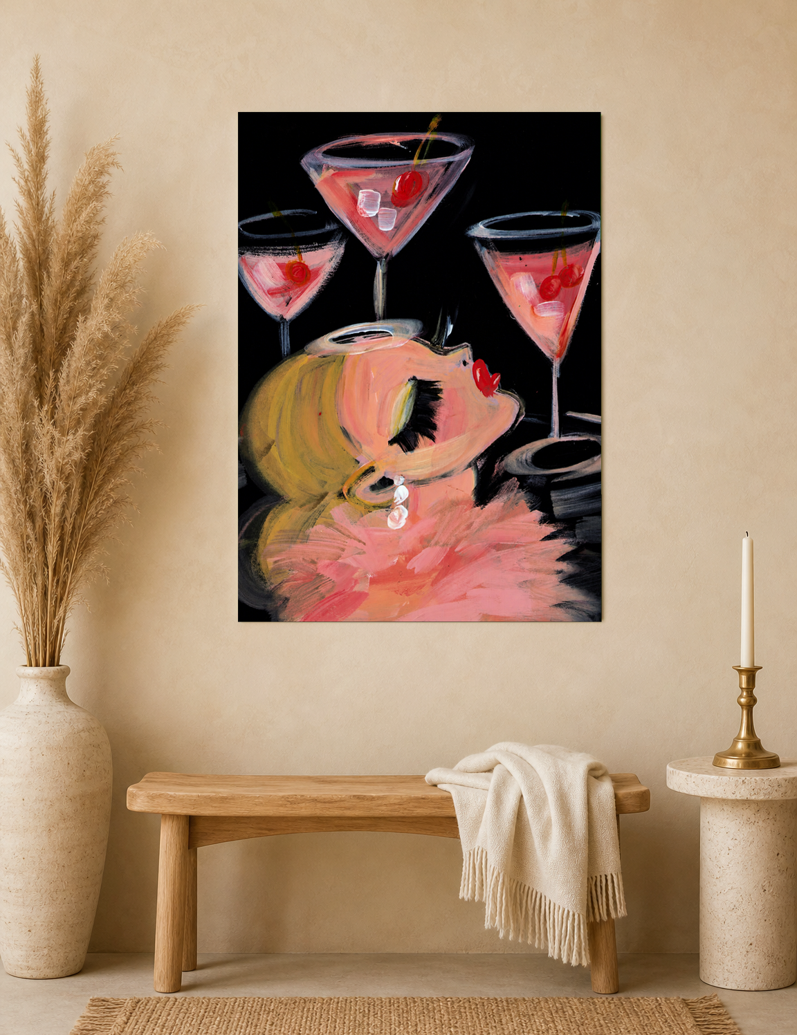 Wall Art Print - unframed mockup