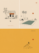 Minimalist Poolside & Surf Wall Art Print