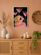 Wall Art Print - white framed