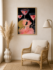 Wall Art Print - wood framed poster