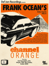 Frank Ocean Channel Orange Wall Art Print