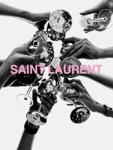 Saint Laurent Champagne Toast Wall Art Print