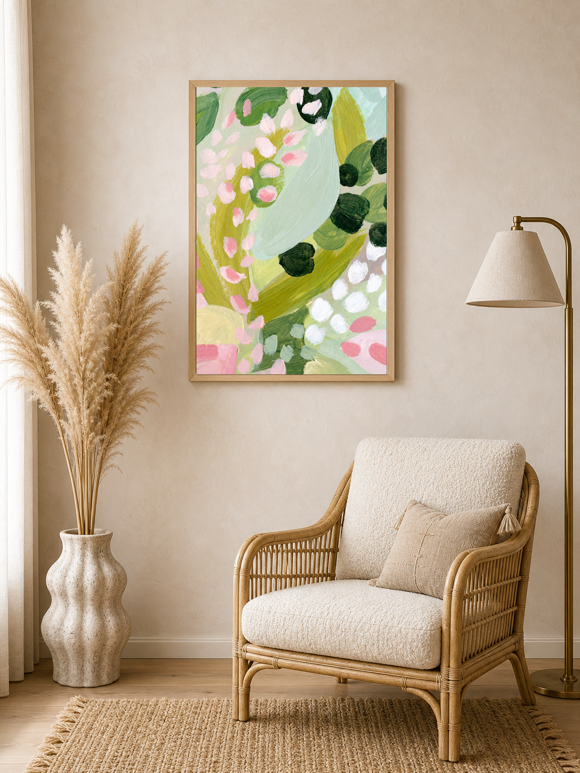 Wall Art Print - wood framed poster