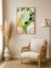 Wall Art Print - wood framed poster