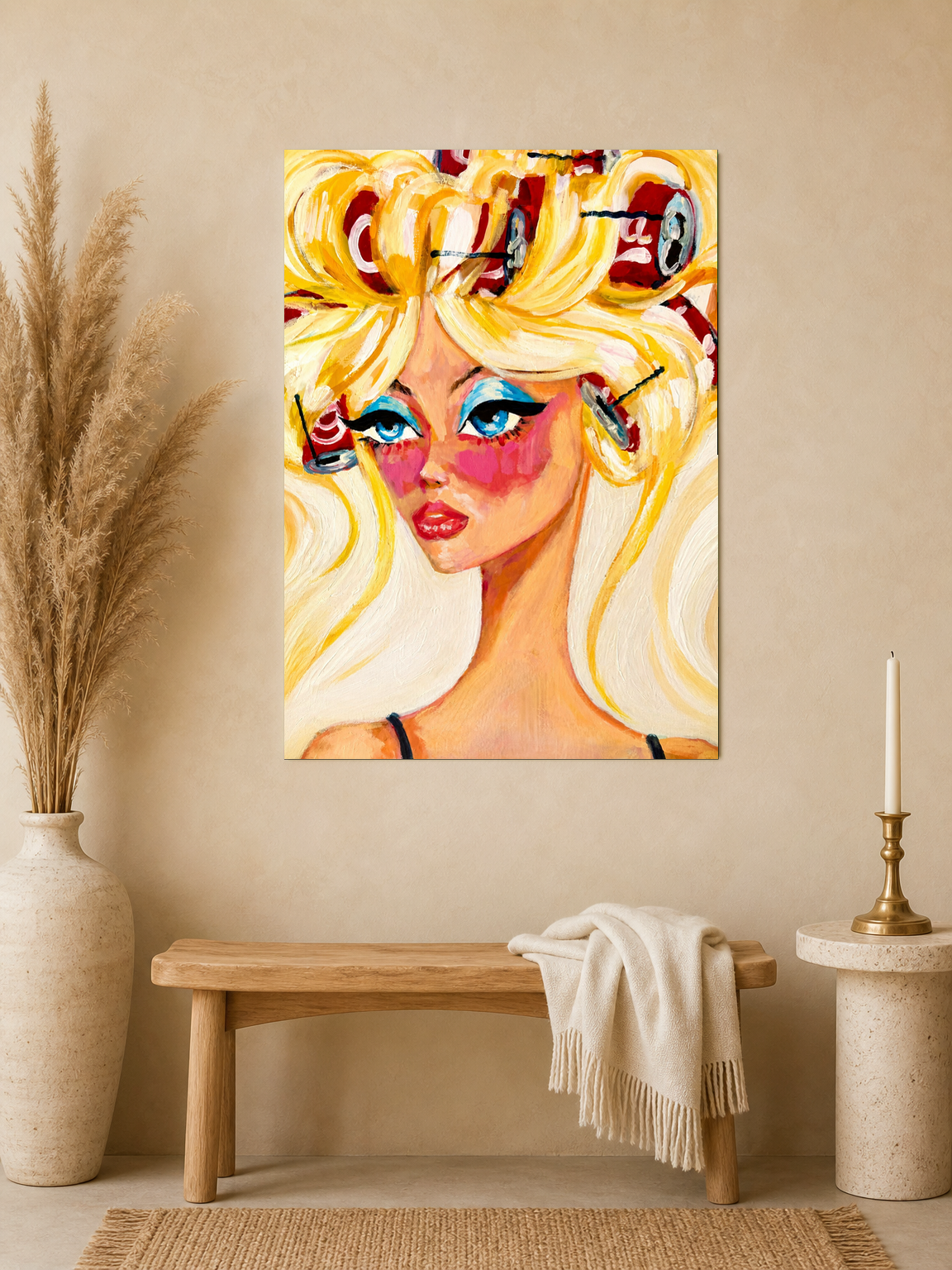Wall Art Print - unframed mockup