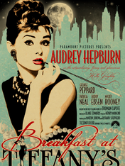 Breakfast at Tiffany's Vintage Wall Art Print - unframed