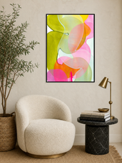 Wall Art Print - black framed