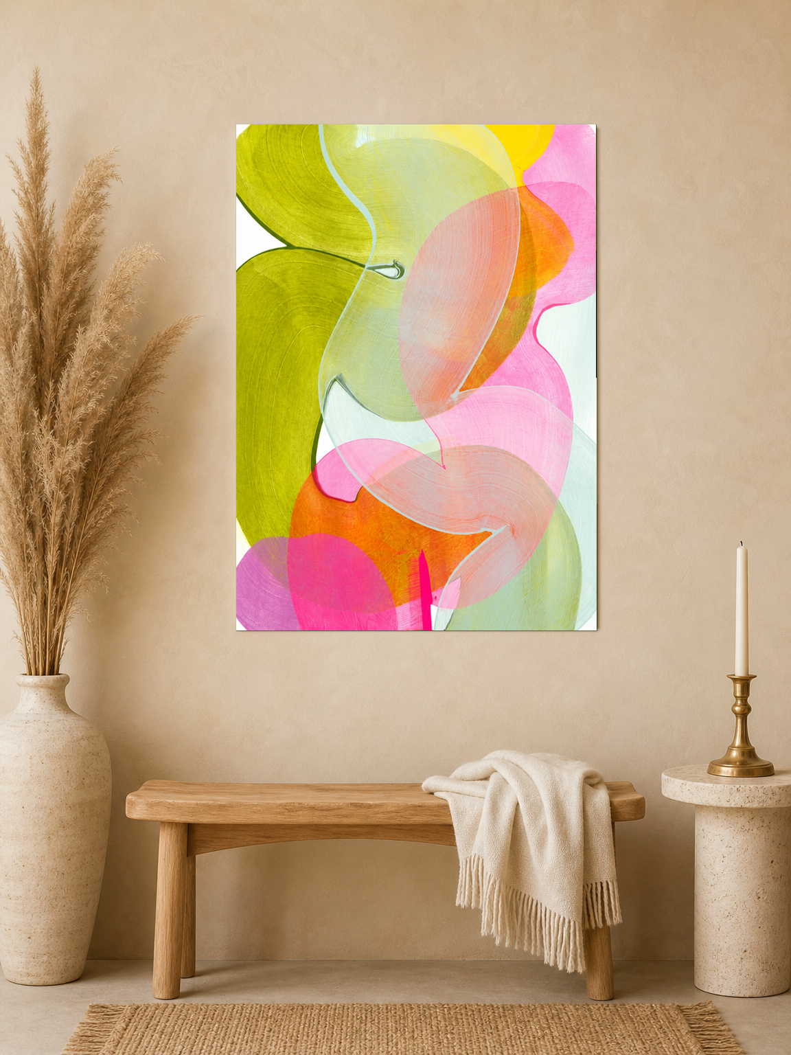 Wall Art Print - unframed mockup