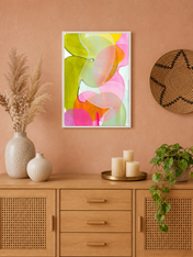 Wall Art Print - white framed