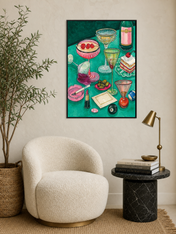 Wall Art Print - black framed