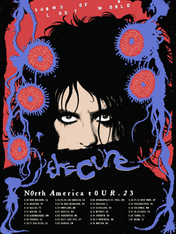 The Cure Concert Poster Wall Art Print - unframed