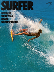 Vintage Surfer Magazine Cover Wall Art Print - unframed