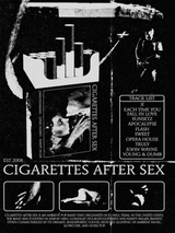 Cigarettes After Sex Black & White Wall Art Print