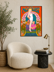 No Doubt Concert Poster Wall Art Print - black framed